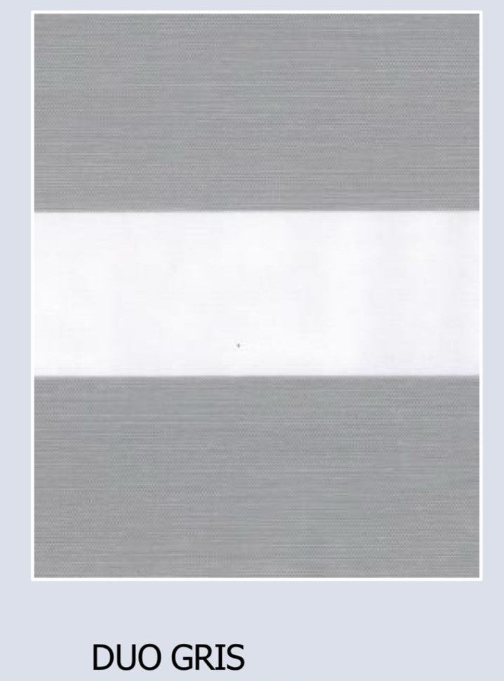 Cortina Roller Dúo Premium 120x150 Variedades | Control Dual de Luminosidad y Privacidad | Alta Resistencia | INSTALACION GRATIS
