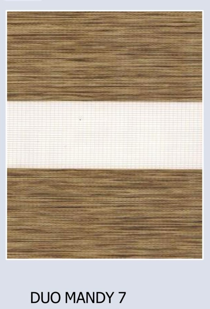 Cortina Roller Dúo Premium 120x150 Variedades | Control Dual de Luminosidad y Privacidad | Alta Resistencia | INSTALACION GRATIS