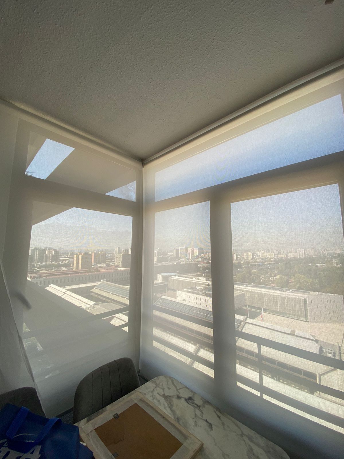 Cortinas Roller Sunscreen Premium 120x150 Variedades – Protección UV y Control de Temperatura – Kit Instalación Incluido